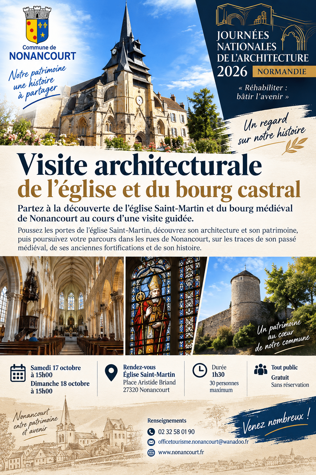 Journées de l’architecture à Nonancourt